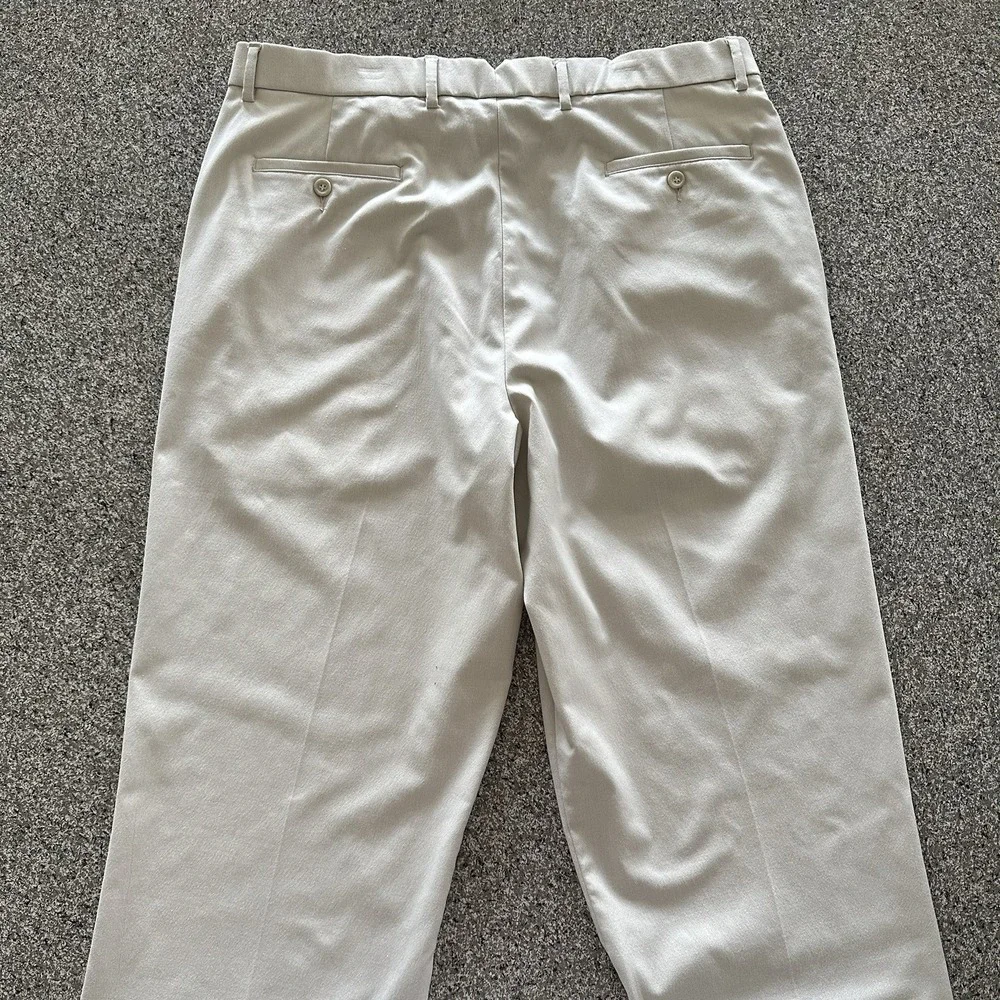 Dockers Premium Pants Mens 38x34 Individual Fit‎ Flat Front Relaxed Stretch